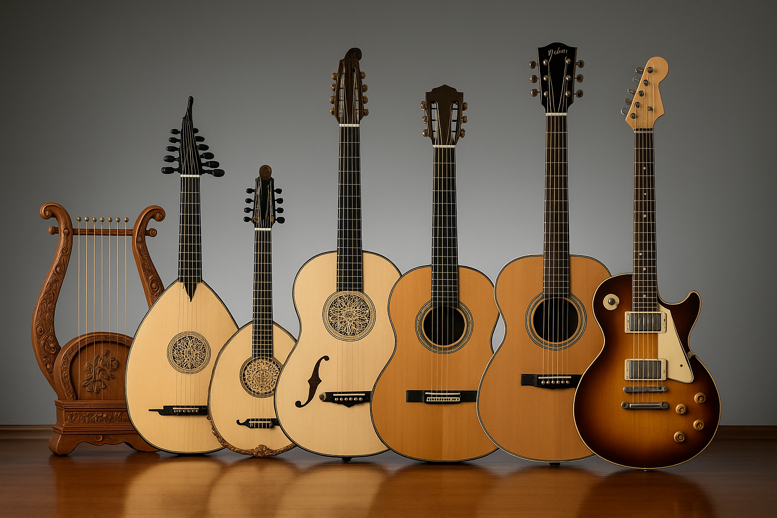 From Kithara to Kilowatts: A Journey Through Guitar History